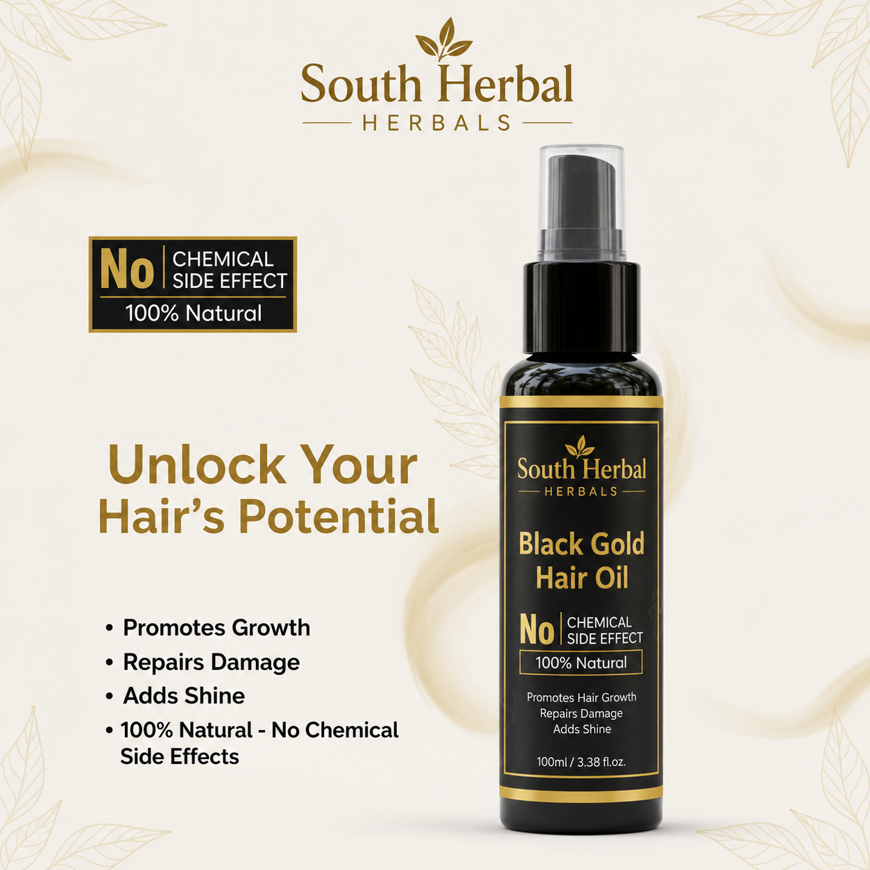 Black Gold Hair oil