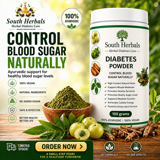 South Herbal Diabetes Powder - 60 Days Blood Sugar Challenge