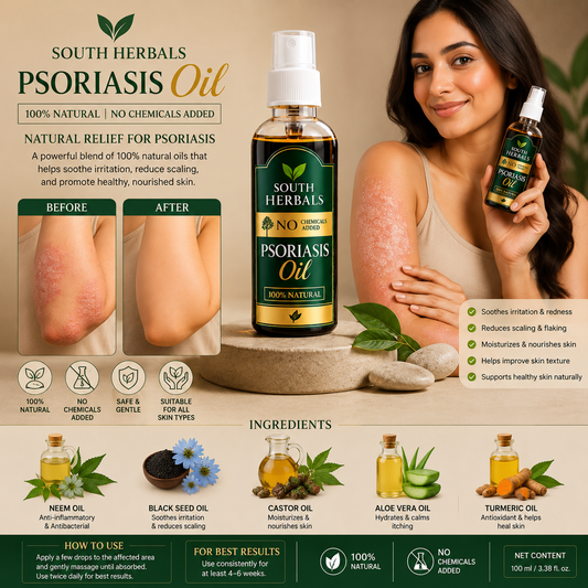 South Herbal Psoriasis Oil-Advanced Psoriasis Clearing Oil