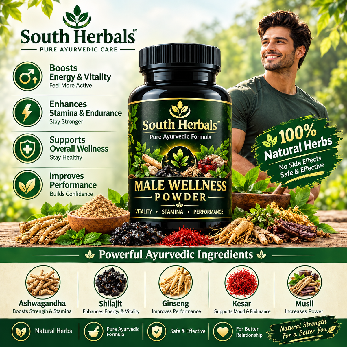 South Herbal wellness Powder