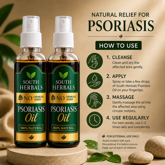 South Herbal Psoriasis Oil-Advanced Psoriasis Clearing Oil