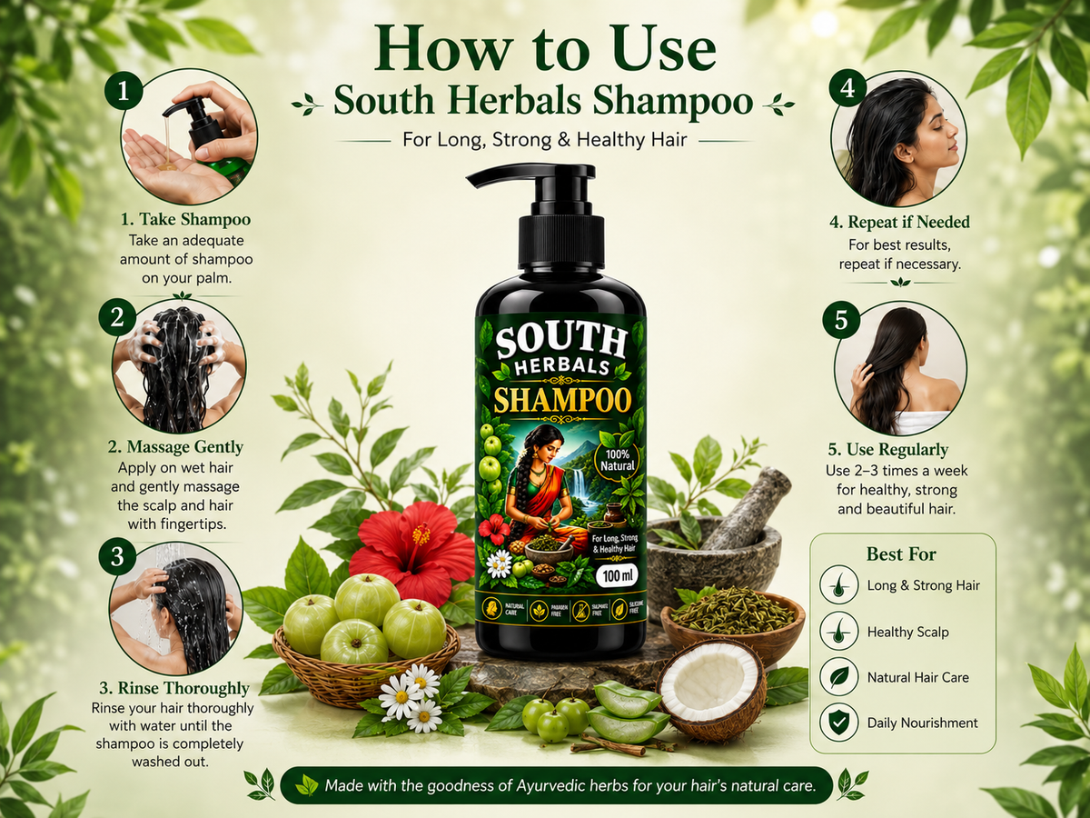 South Herbal Shampoo