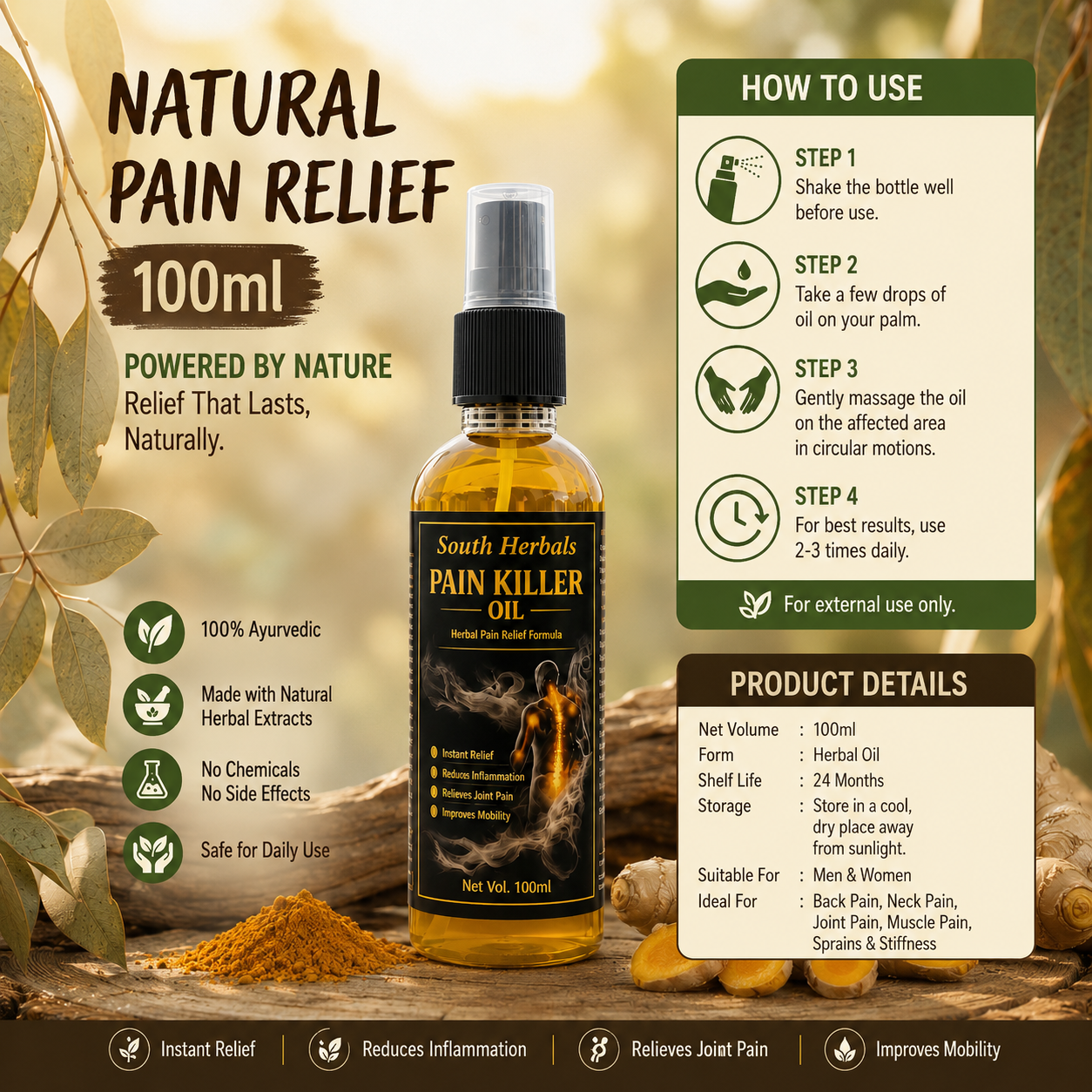 PAIN KILLER OIL
