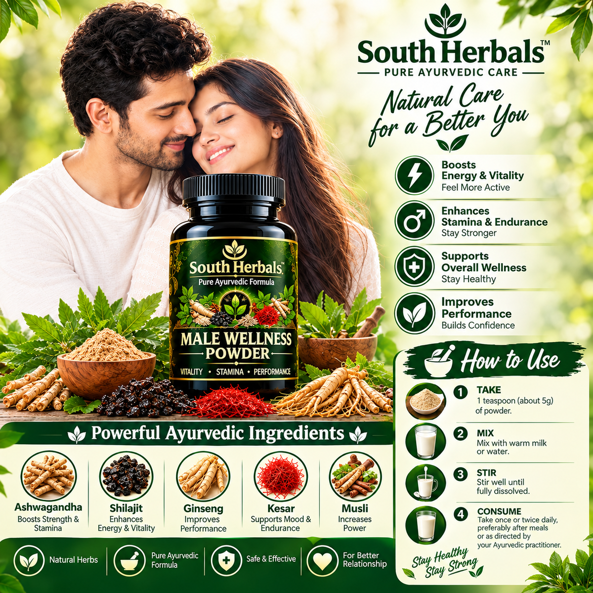 South Herbal wellness Powder